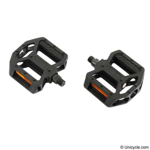 Plastic DX Pedals - Black